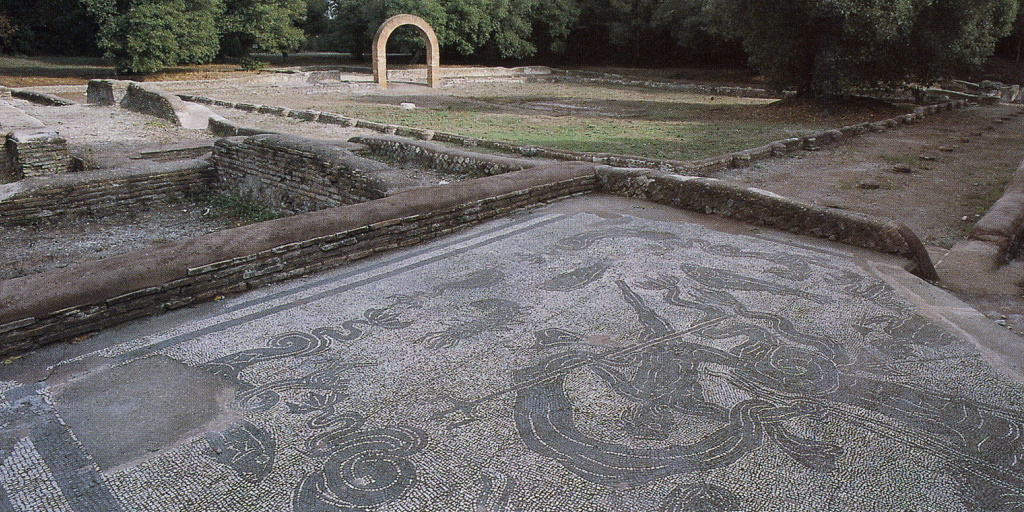 La villa della Palombara, c.d. di Plinio, nella Pineta di Castel Fusano 