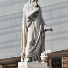 Allegoria dell'Inverno a Piazza del Popolo