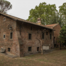 Veduta posteriore della Casina del Cardinal Bessarione