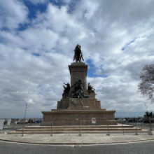 Monumento dedicato a Giuseppe Garibaldi