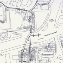  2-Il tracciato della Cloaca Massima sottostante l’antico Foro di Nerva.